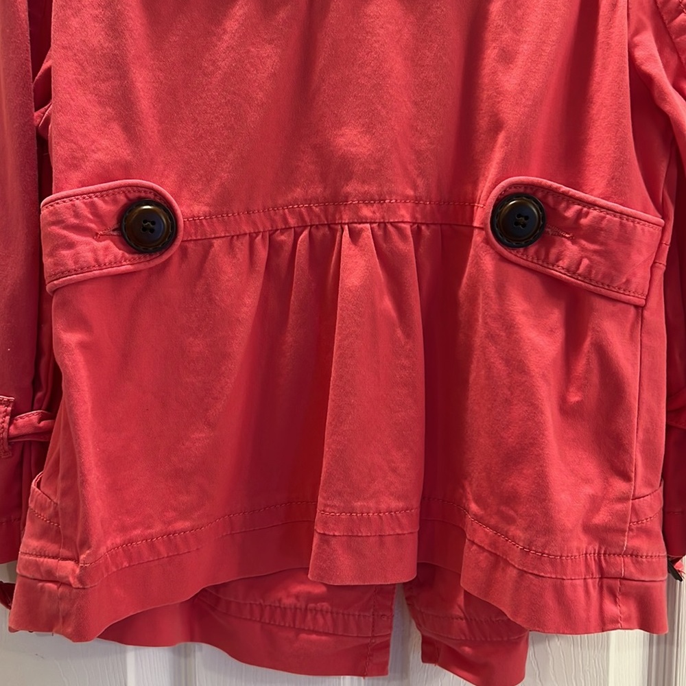Coral Button Jacket - Picture 8 of 9